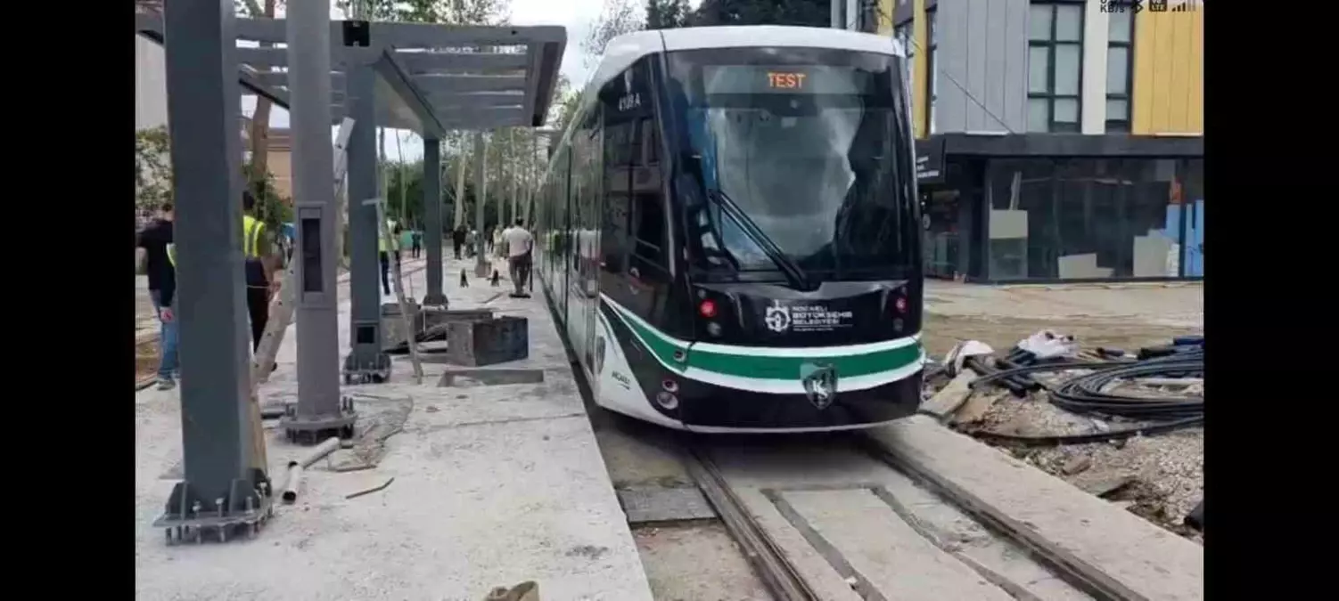 kocaelide tramvay hattinin ikinci etabinda soguk test suruculeri basladi 3x535GNv