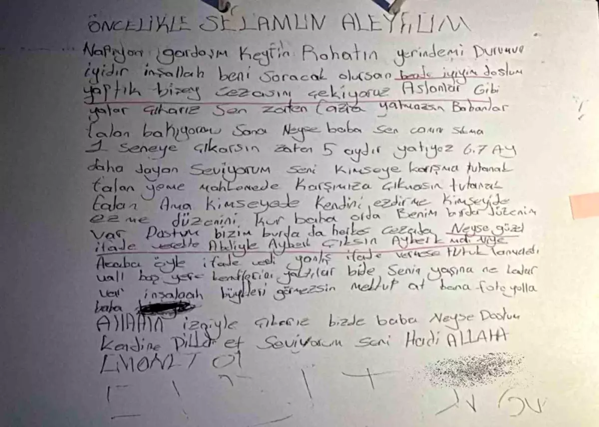 kadikoydeki cinayet davasinda saniktan sok mektup w5xpJIT6