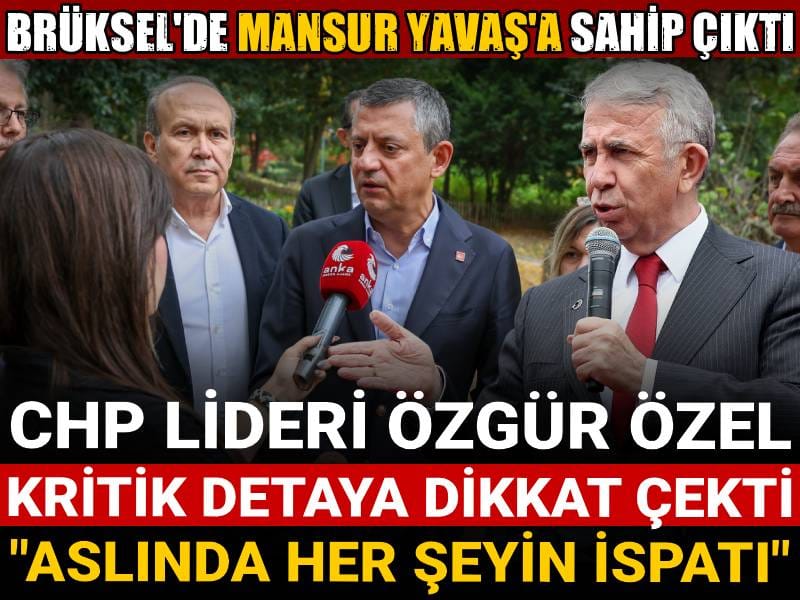 ozgur ozel mansur yavasla ilgili detaya dikkat cekti aslinda her seyin ispati s5A5j6Gd