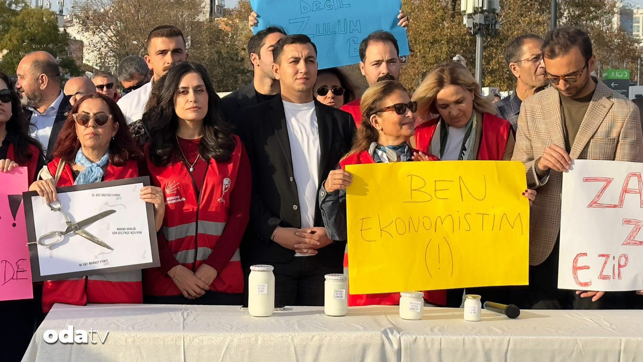 CHP’den Beşiktaş’ta “süt” eylemi