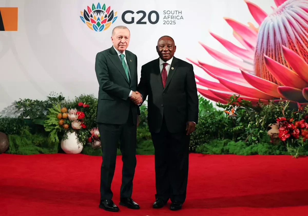 Cumhurbaşkanı Erdoğan, G20 Liderler Zirvesi resmi karşılama törenine katıldı