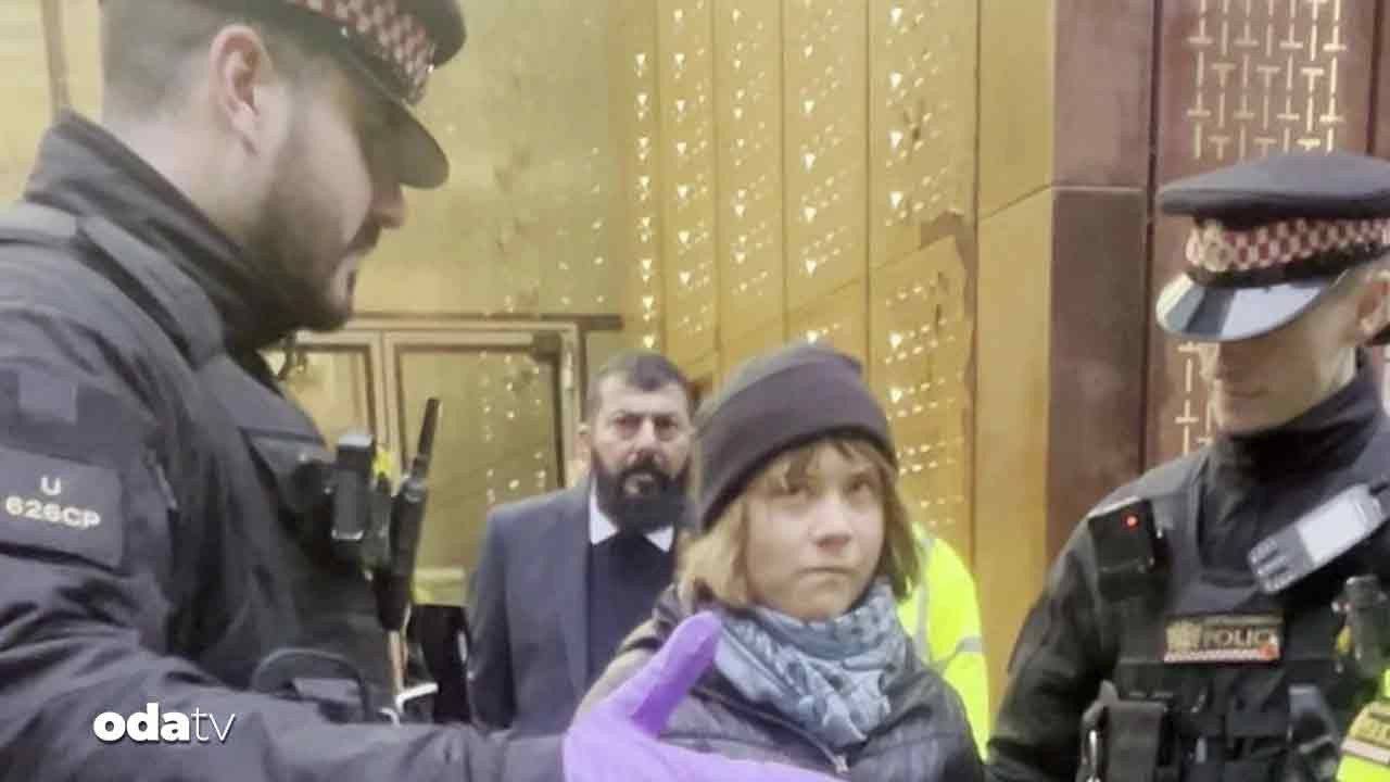 Greta Thunberg gözaltına alındı