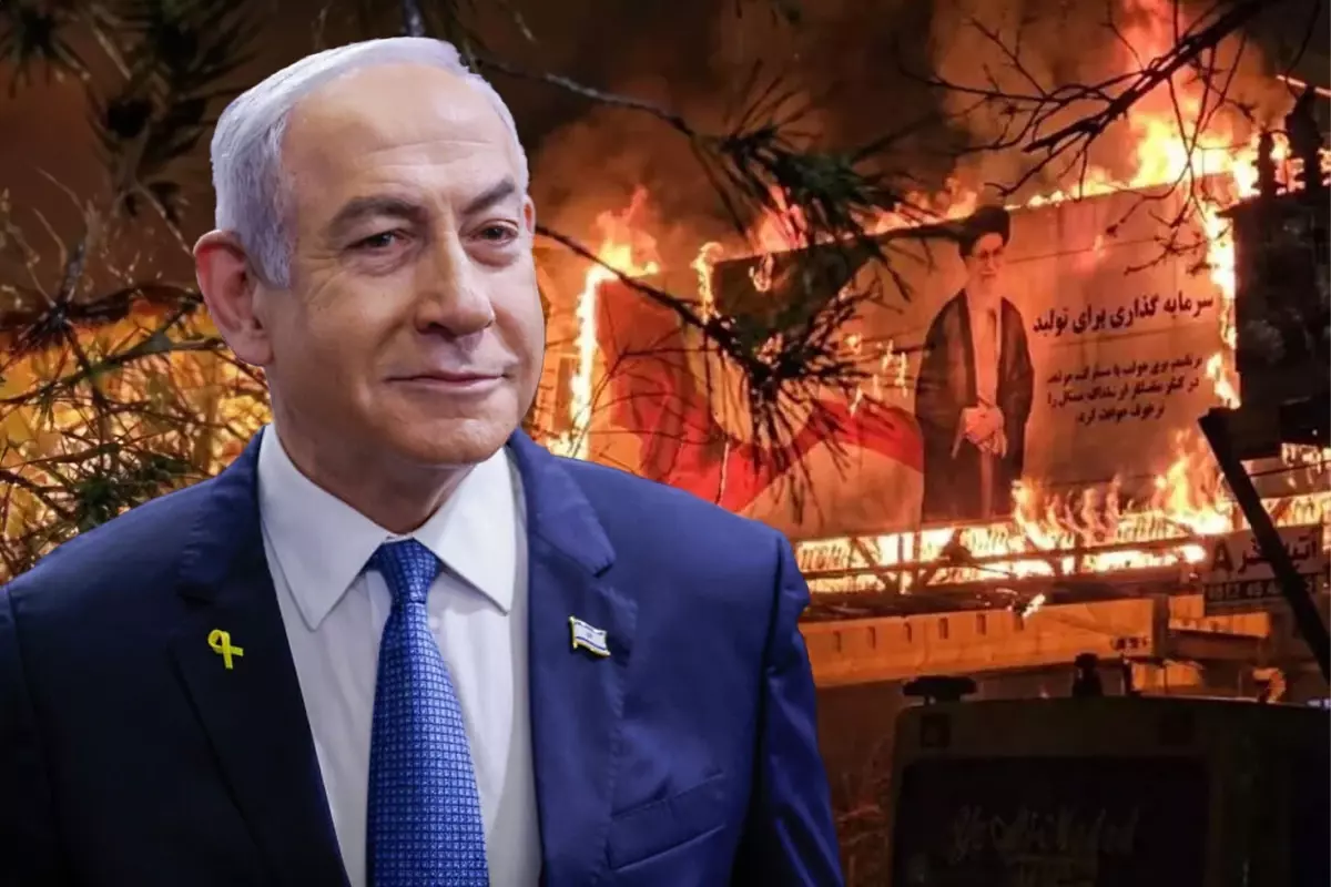 Netanyahu’yu mest eden kare! Verdiği mesaj her şeyi anlatıyor