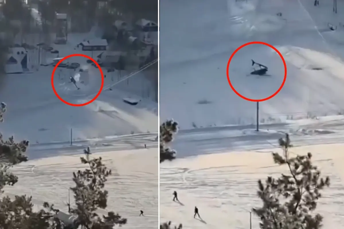 Rusya’da helikopter faciası: Kayak merkezinde 2 ölü